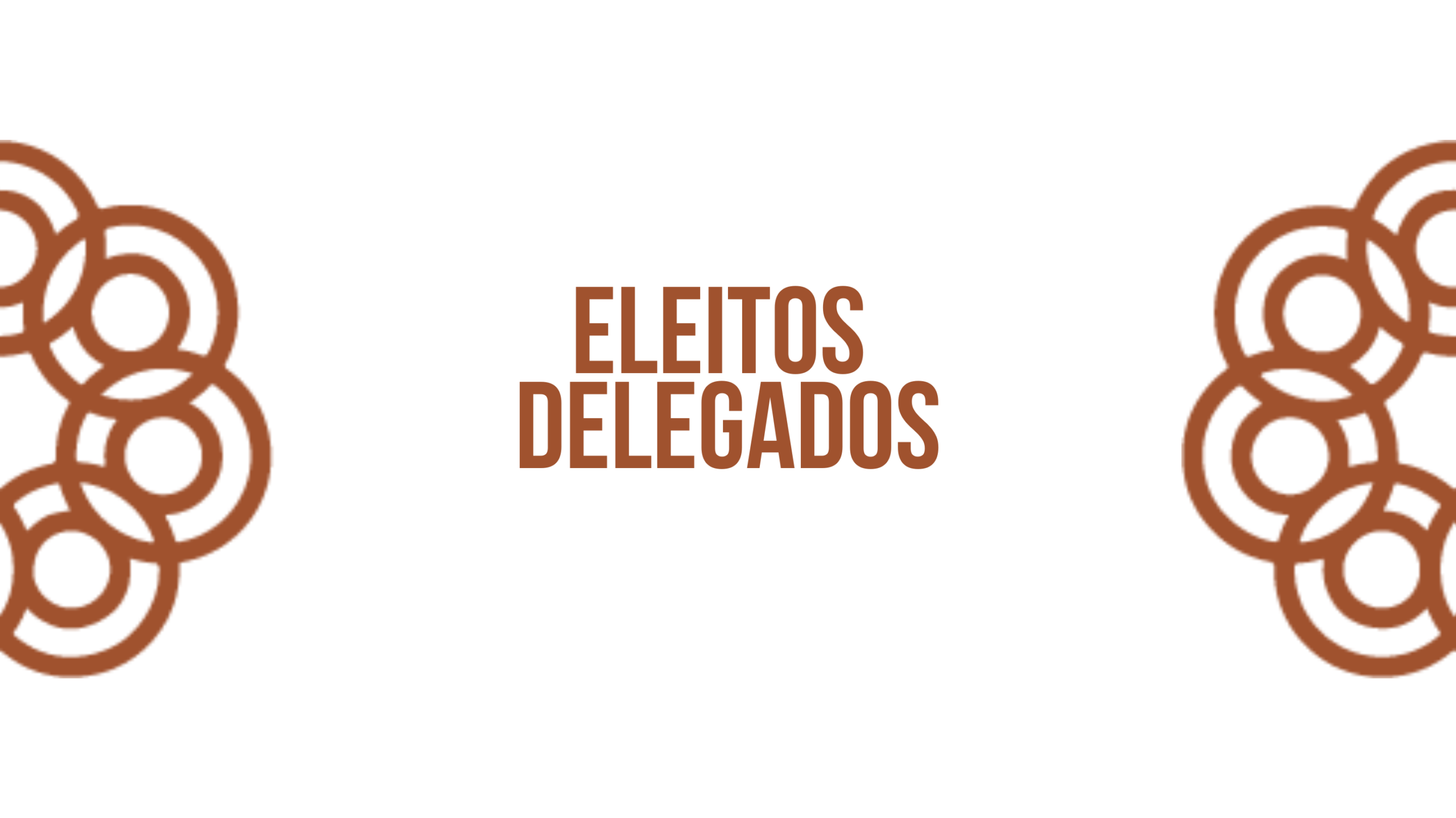 Eleitos Delegados